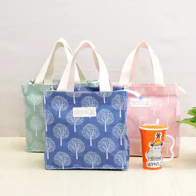 Canvas bag women bag Korean handbag art canvas environmental protection Shopping Bag tote bag zipper print temperament women's bag