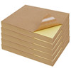 [Wholesale by the Box]A4 Adhesive Printing Paper A3 A5 Kraft Paper Adhesive A4 Glossy Matte Adhesive Label Paper Blank Writing Laser Inkjet Printing Self-Adhesive Backing Sticker