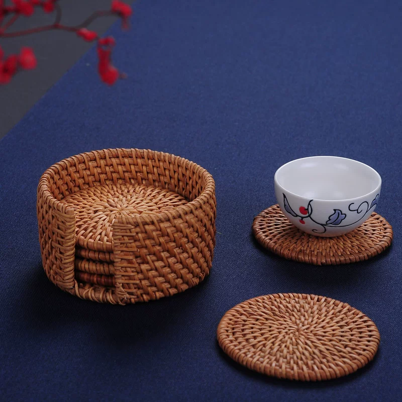 Керамическая чашка чайная с нескользящей подставкой и аксессуарами, DIY, защитная от ожогов