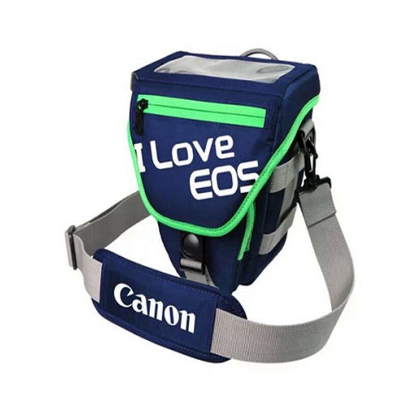 Canon camera bag EOS multifunctional original single eye bag photography triangle bag portable fashion men and women shoulder bag