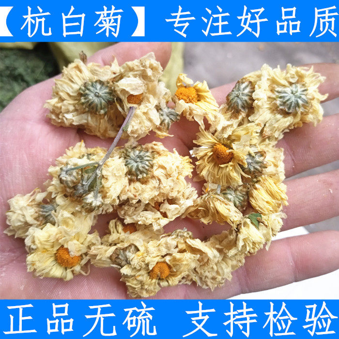 Raw materials Fresh dry goods Hang white Chrysanthemum Flowers Zhengzong Chrysanthemum Neo 500g farmhouse Self-producing raw materials
