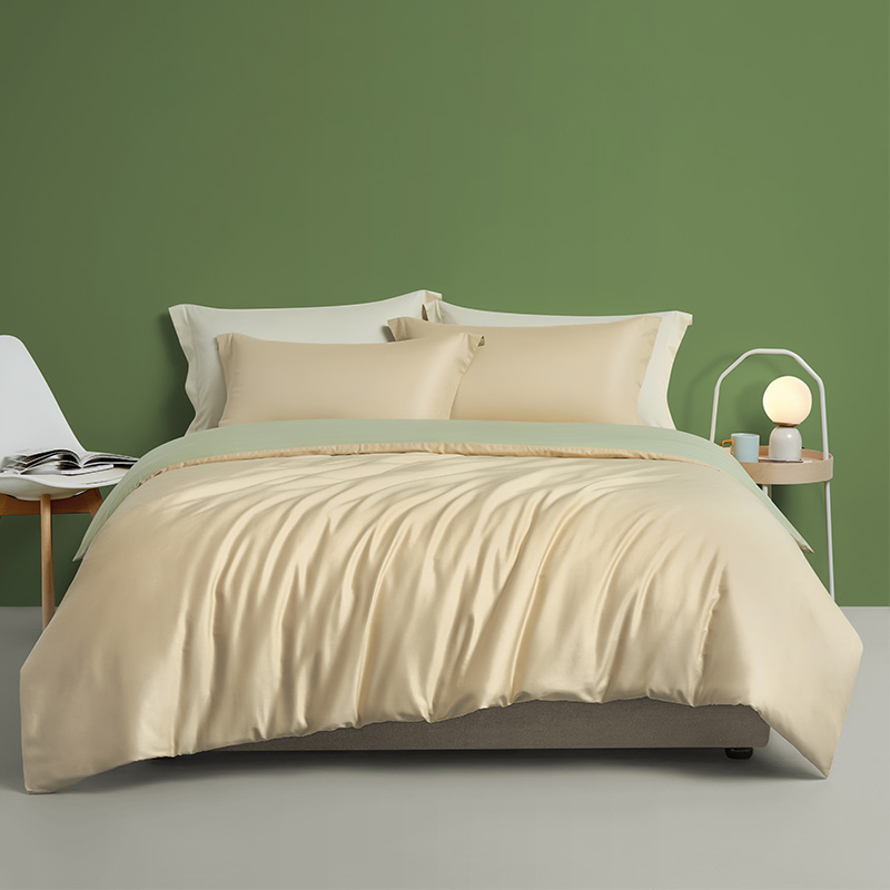 南方寝饰 A类安全等级 100支长绒棉贡缎床品 双重优惠折后¥199.1起包邮 三/四件套多色可选