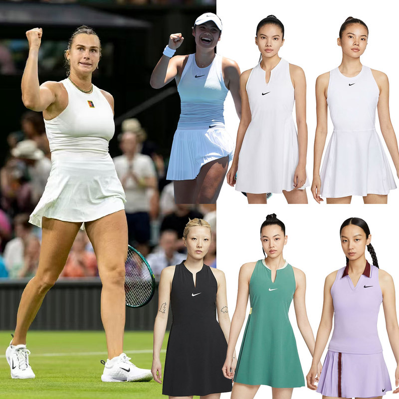 Nike Women's Tennis Dress Zheng Qinwen Sabalenka Dress 2025 Us Open Professional Skirt Fz6747