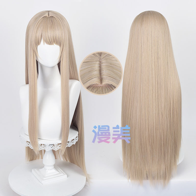 Anime Goddess of Victory Nikki Nikke Viper Cosplay Wig Silicone Realistic Scalp Top