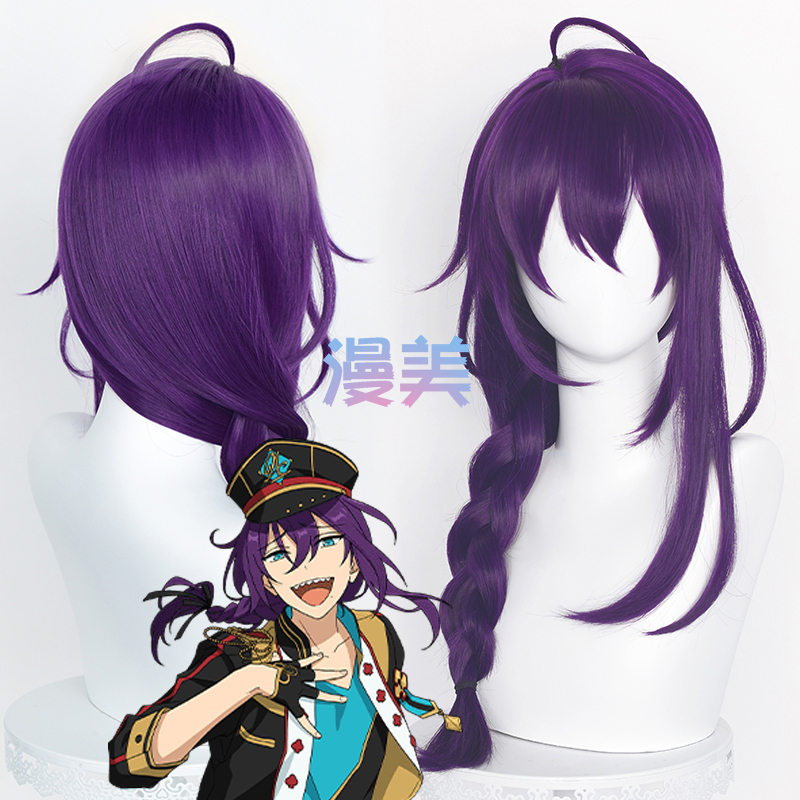 Manmei Es Idol Alkaloid Ritsuka Yumeno Dream Festival Cosplay Wig Silicone Realistic Scalp Top