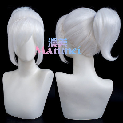 taobao agent 漫美 Light Sky, the son of the son of the light, the descendant Chen Island, the ancestor hairstyle of the ancestor hairstyle, a single ponytail cos wig