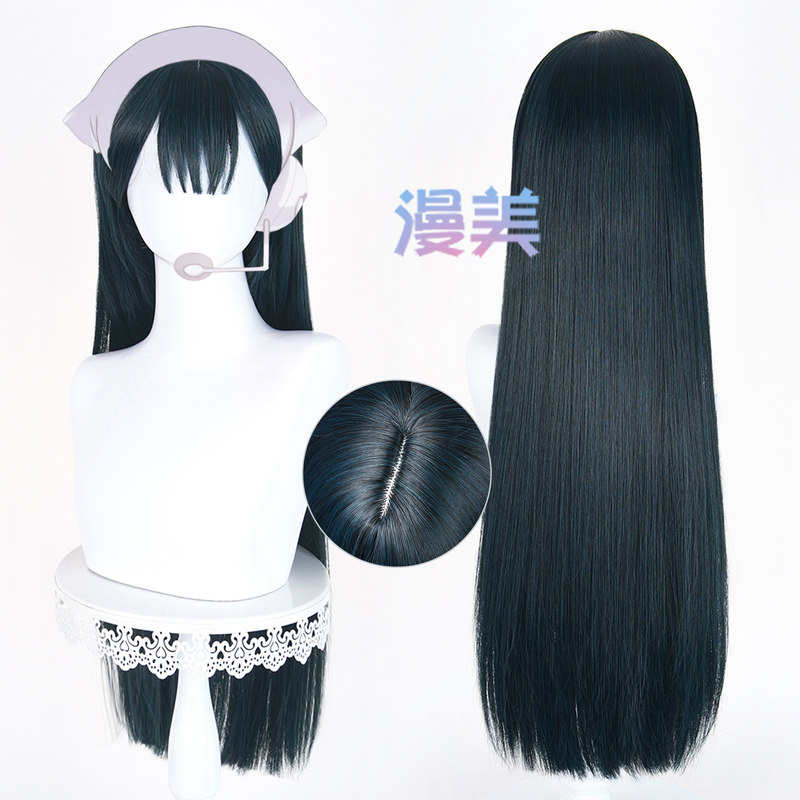 Manmei Alien Stage Blood Ghost Stage Sua Xiuya Cosplay Wig Realistic Scalp Top
