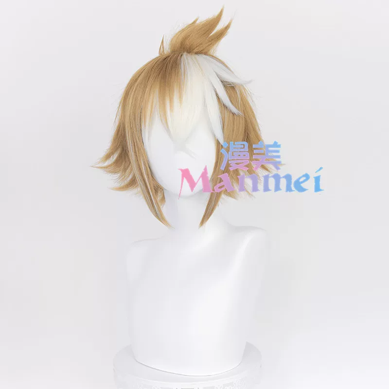 漫美 The original Goro god cos wigs of rebels, the top ears on the top of the hair head of the rice wife,