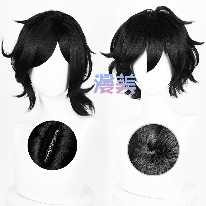 Manmei Andy and Lily Andrew Ashley Cosplay Wig with Realistic Scalp Top and Hairline
