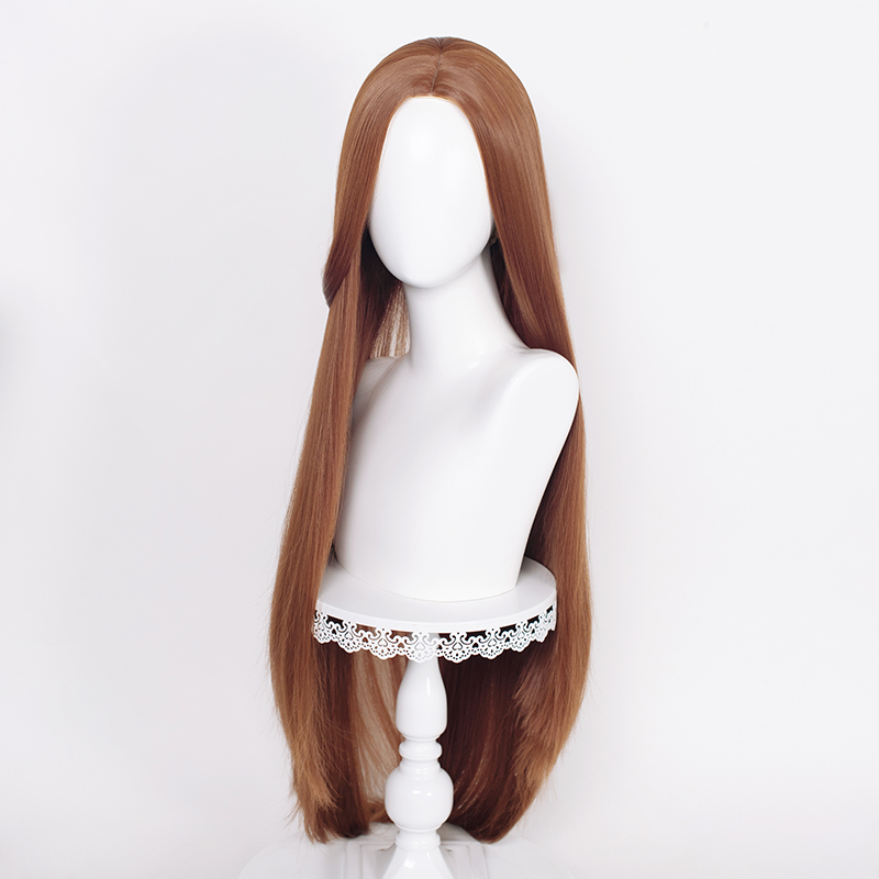 Style 6Diffuse US China branch 1 m long straight 100 cm Polychromatic hair Mother modelling Practice Universal use cos Wigs False hair silica gel scalp top