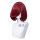 Manmei Universal Cosplay Wig Bob Hair Pear Blossom Cut Inward Curled Face-Slimming Sideburns Short Hair Practice Styling Bobo