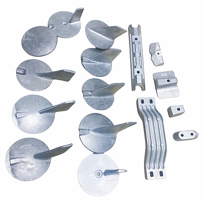Suitable for Yamaha Anti-Corrosion Zinc Block Outboard Motor Anti-Rust Rudder Angle Lift Anti-Corrosion Sacrificial Anode Navigation Fin
