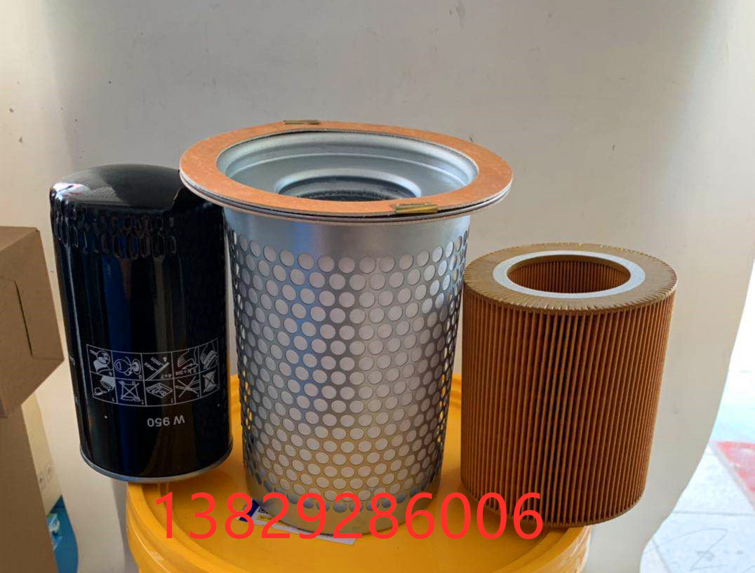 7 5KW screw air compressor maintenance package 10HP air compressor three filter accessories oil grid air filter oil