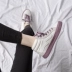 品 加 Giày của phụ nữ Hàn Quốc mới đôi giày cotton màu tím cổ điển giầy bitis nữ Plimsolls