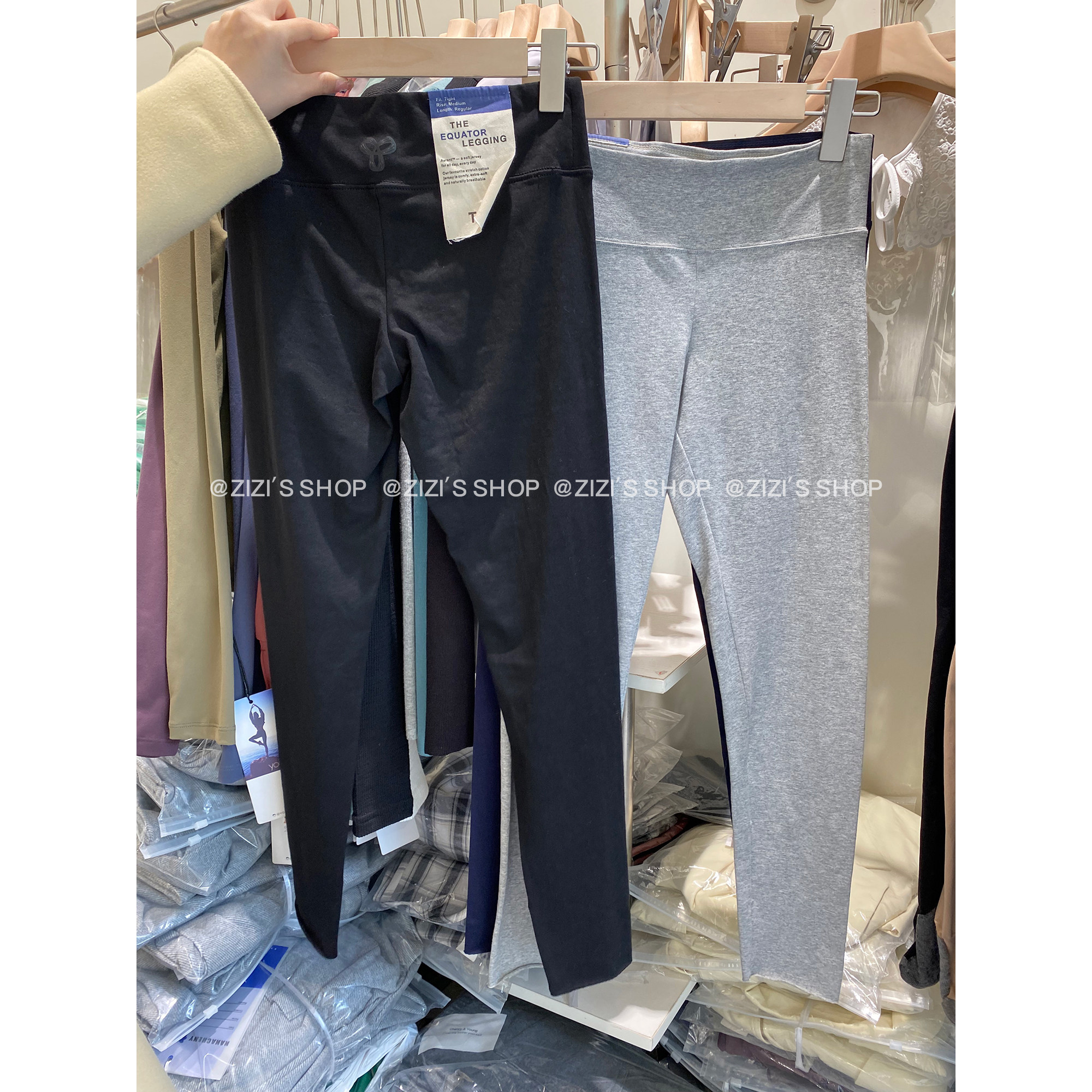 (Spot) Aritzia Tna Inner Lap Pants Summer High Waist Great Elastic Legging Outside Wearing 90% Pants Woman Thin