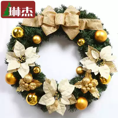 New 60cm Christmas wreath 70cm hotel foyer lobby with Christmas wreath 80cm Christmas decorations