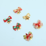 Колокольчик с бантиком, аксессуар, подвеска ручной работы, декор с аксессуарами, 5см, DIY