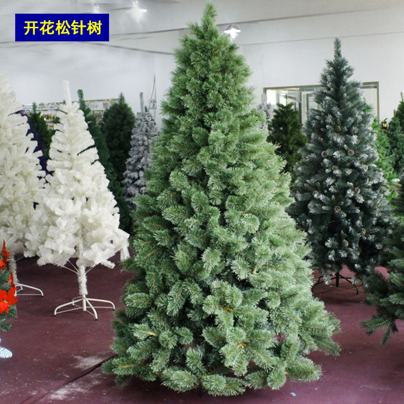 Linje 1 8 m Flowering Pine Needle Christmas Tree Christmas Decorations Christmas Tree Package 1 5 m Shop Window Festival Decoration Trees