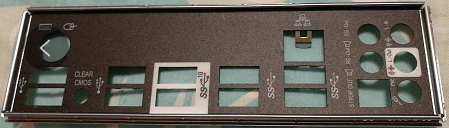 00156 Microstar X99S SLI PLUS X99A GAMING7 MPOWER RAIDER USB3 1 Baffle