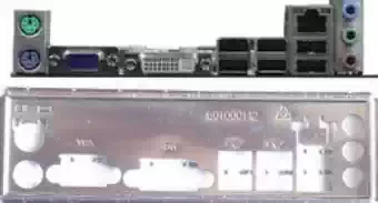 00125 Original Msi H61M-S26 V2 motherboard bezel Original bezel physical map non-customized