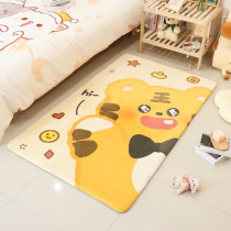 Room Pint Cartoon Partition Cool Non-slip Carpet Living-room Children Room Large Area Cushion Cartoon Washable Bedroom Bedside Blanket