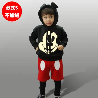 Children's Day Children's Day Performance Costumes Kindergarten Cute Mickey Set Small Class Uniforms Autumn and Winter Velvet Dance Costumes