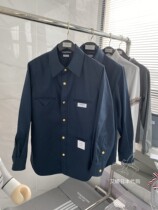 Aina Ridai Thom Browne 20 Mackintosh tarpaulin jacket TB jacket mens and womens shirts