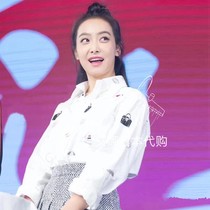 Aina Ridai Thom Brown 20 spring and summer TB Oxford cotton embroidered cartoon long sleeve shirts for men and women