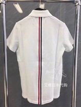Aina Day Thom Browne 20 spring summer TB Classic back striped mens and womens polo shirt short sleeve t-shirt