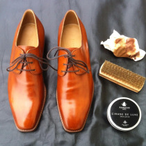 French FAMACO Fama noble leather bee wax leather color moisturizes bright wax shoe ointment solid