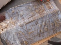 European wrought iron fence floor-standing protective fence modern fireproof net screen fireplace tools special price