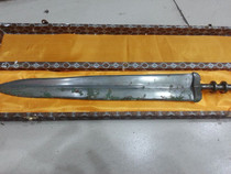 Imitation antique bronze ware High tin with light Yue Wang sword Ancient soldier Pendulum Pieces Collection Manufacturer Direct Antique Ancient Play 