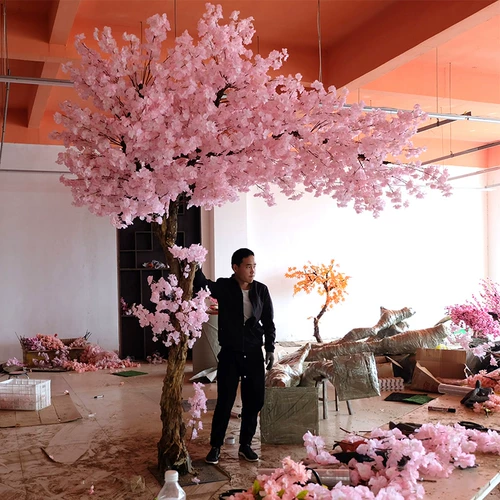 Симуляция вишневое дерево Большое внутреннее свадебное украшение