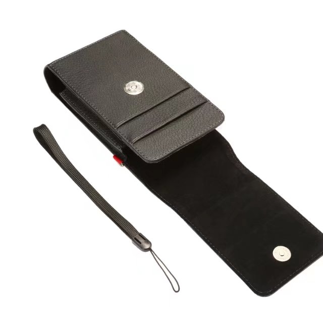 Túi da điện thoại di động nam đeo thắt lưng tiết diện dọc 5.2-5.5-6 inch Thắt lưng túi điện thoại di động thắt lưng treo túi túi túi đựng điện thoại đeo thắt lưng