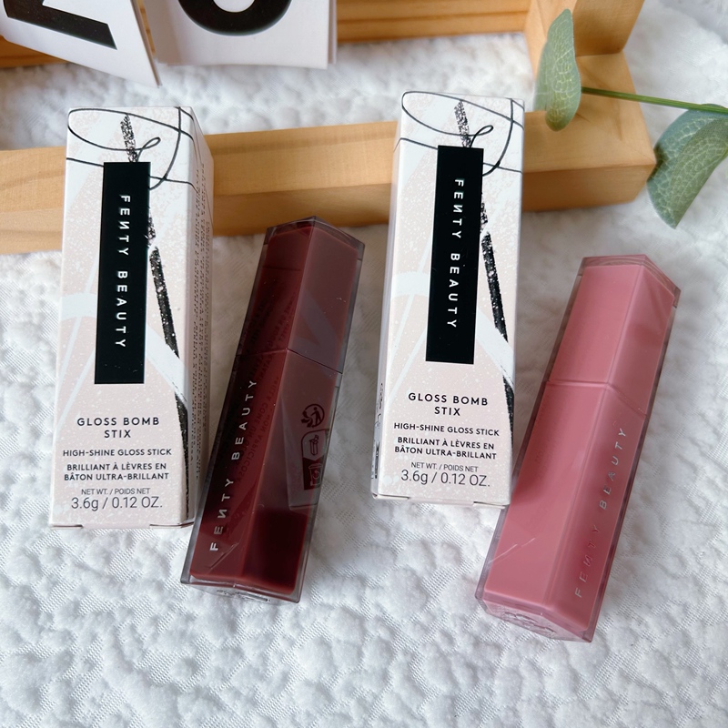 Fenty Beauty Rihanna's New Product Starlight Honey Lipstick 03 Fenty Glow Starlight Nude Crystal/04/09