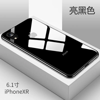 Apple xr [ярко -черный] Секция стали, дающая пленку ★ Объекционирующая стеклянная оболочка ★ Классическая модель