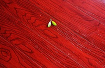 Spring red bamboo floor factory direct sales embossed Xiangshan red leaf floor carbonization geothermal floor heating{