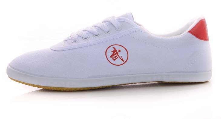 Đúp sao chính hãng võ thuật giày non-slip chịu mài mòn gân dưới giày vải đào tạo giày đào tạo giày nam giới và phụ nữ giày buổi sáng thực hành giày trắng giày converse đế cao