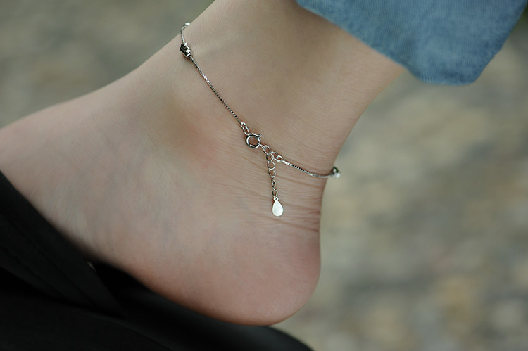 Bracelet de cheville Femme MAOMAO en Argenterie - Ref 3103752 Image 10