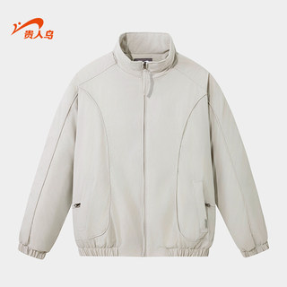 贵人鸟男士棉衣2025冬季新款户外透气锁温保暖棉服立领百搭外套男