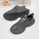 ເກີບຜູ້ຊາຍແທ້ຈິງຢ່າງເປັນທາງການຂອງ Guirenniao 2024 summer shock-absorbing casual shoes sports shoes men's heightening thick-soled dad shoes men's model
