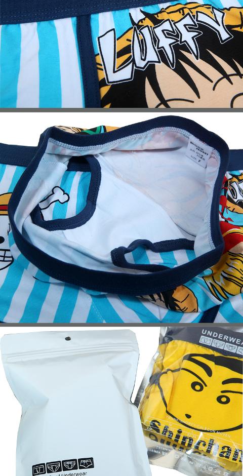 Anboya Cá tính Cotton Cặp đôi Đồ lót Nam Boxer Tóm tắt Đồ lót nữ Phim hoạt hình Dễ thương Quần short gợi cảm đồ lót ibasic