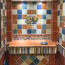 Pastoral antique tiles - style rural 300x300 kitchen toilet wall tile tiles climb wall retro tiles