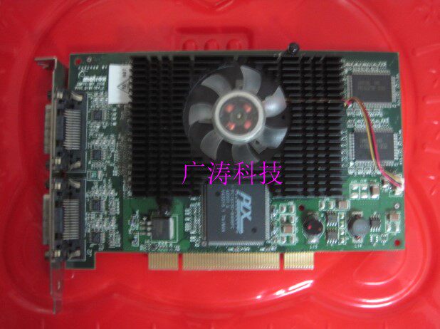 Mechuang Matrox G450x4 MMS G45X4QUAD-BF PCI 128m multi-screen Card professional graphics card