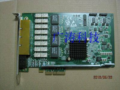 DELL PE2G4BPI80 4 port 1000M network card Riverbed 410-00044-01 00XD0J