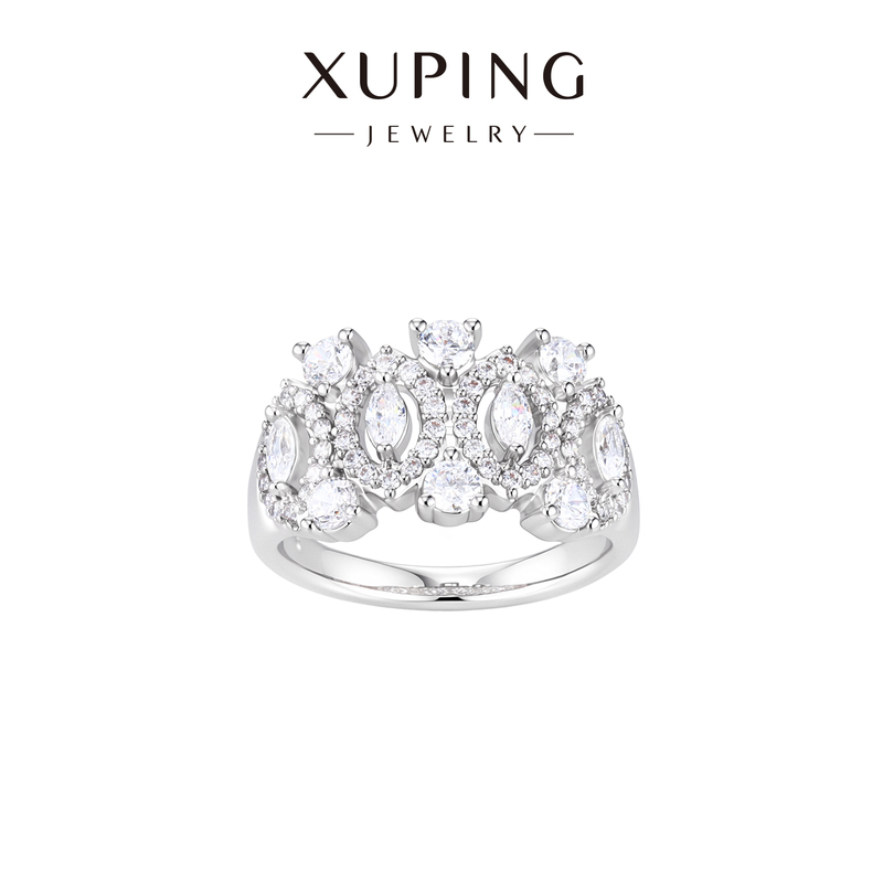 Xuping Cool and Elegant Hollow Lace Ring for Women, Niche Design with a High-End Feel, Easy to Match, Perfect as a Qixi Festival Gift Xuping Cool and Elegant Hollow Lace Ring for Women, Niche Design with a High-End Feel, Easy to Match, Perfect as a Qixi Festival Gift