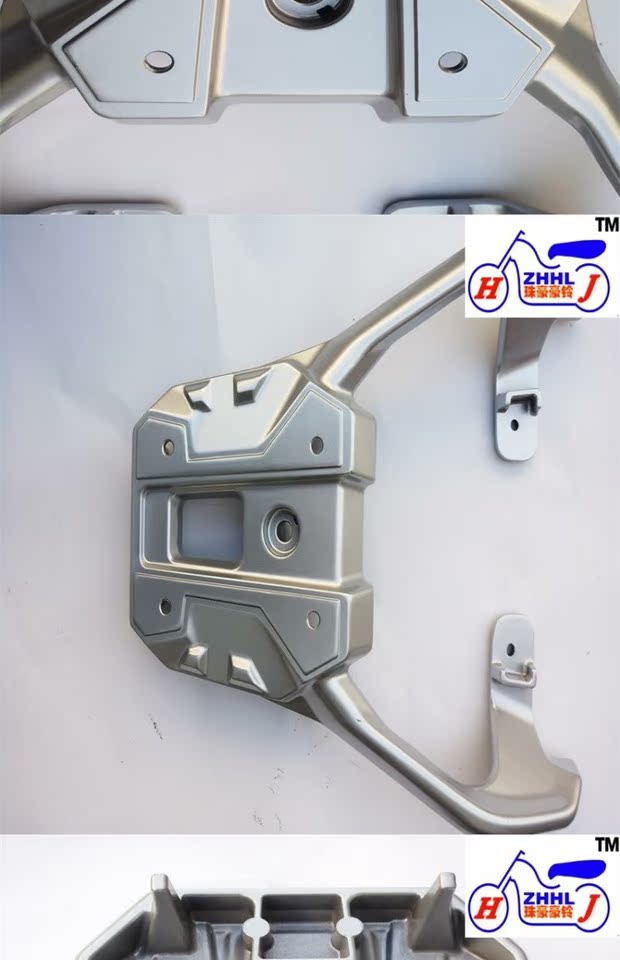 Xe thể thao áp dụng DL250 tailstock nhôm ụ đuôi khung phía sau khung sửa đổi kệ phía sau GW250 cánh sau tăng cường - Xe máy Sopiler bộ khung bảo vệ xe máy