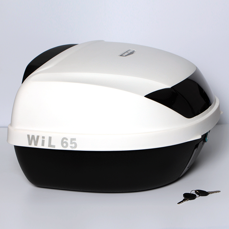 Áp dụng Wanlihao E65 hộp đuôi xe máy Huanglong God of War Mirage GW250 thêm cốp xe máy lớn hộp đựng đồ xe máy