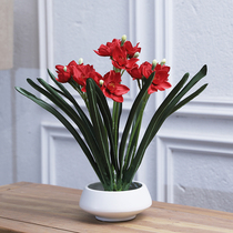 Water Fairy Emulation Flower Fake Flower Suit Pendulum Piece Modern Home Living Room Table Tea Table Tabletop Decorative Flower Flower Arrangement