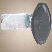 MS414 rotating handle lock plastic lock plastic handle lock imitation Haitan type cabinet door lock ring net cabinet door lock